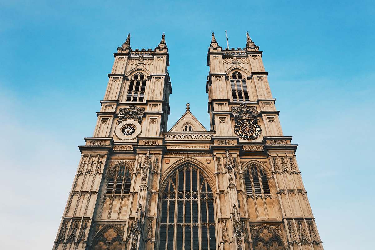 church structural photography of medieval building cathedral