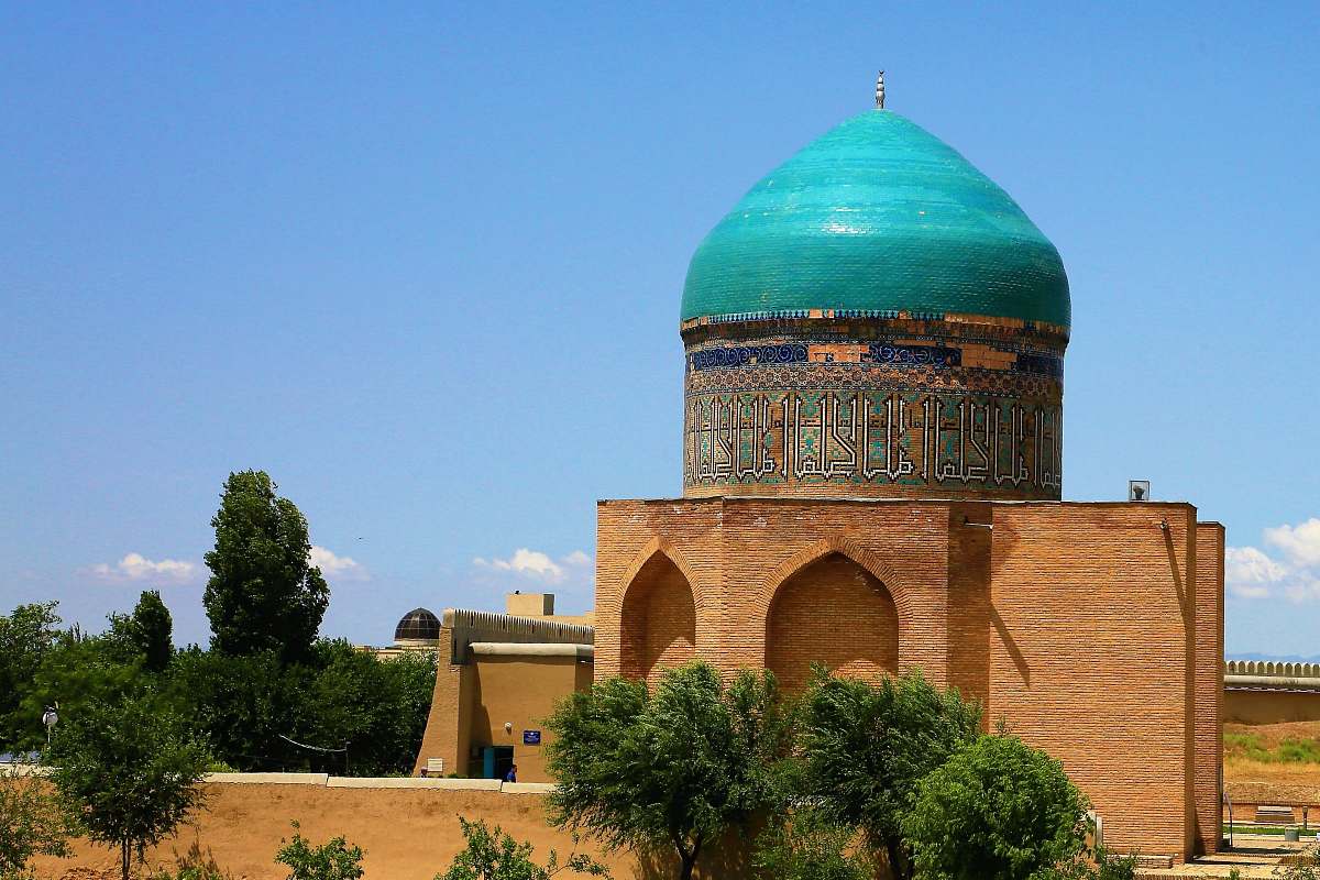 building temple and trees during day dome