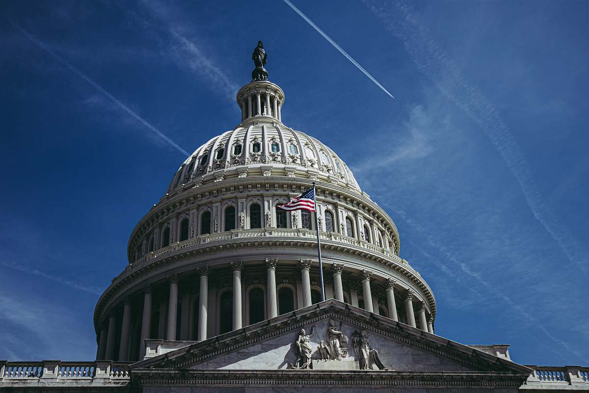 building United States Capitol in Washington, D.C. dome