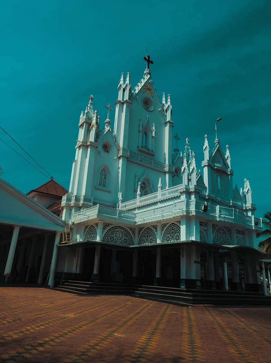 building white and brown church during daytime dome