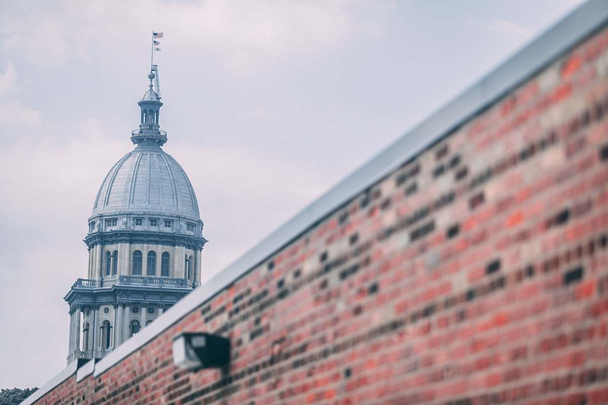 building white and gray painted building dome