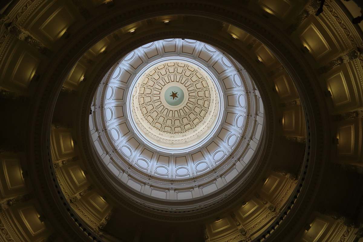 building white candelier dome
