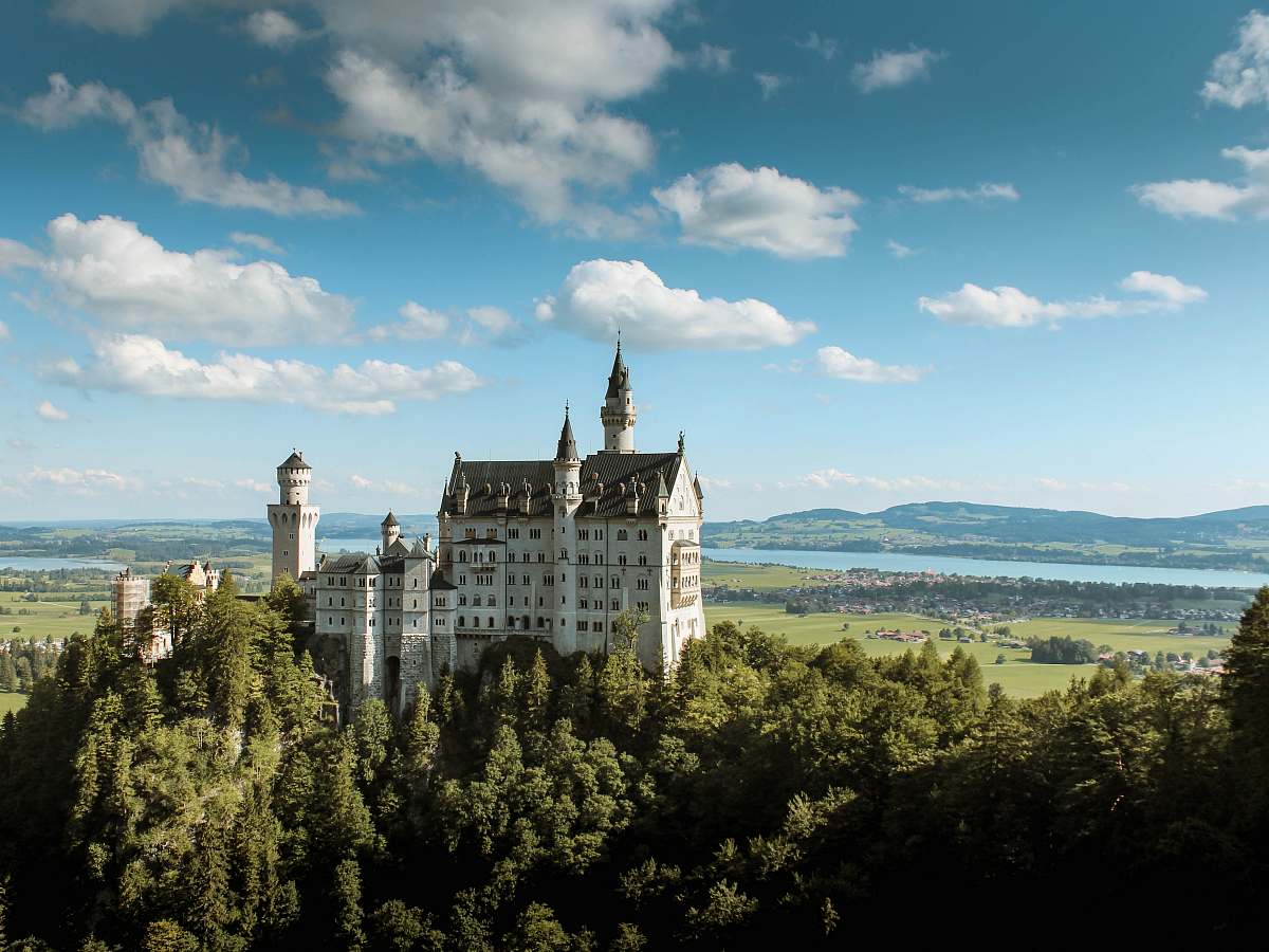 building white concrete castle castle