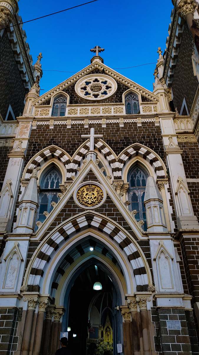 building white painted cathedral spire