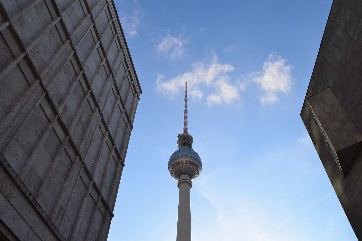 building white tower building spire