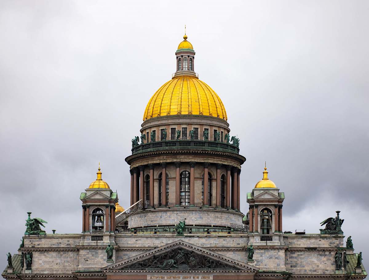 building yellow and brown dome building dome