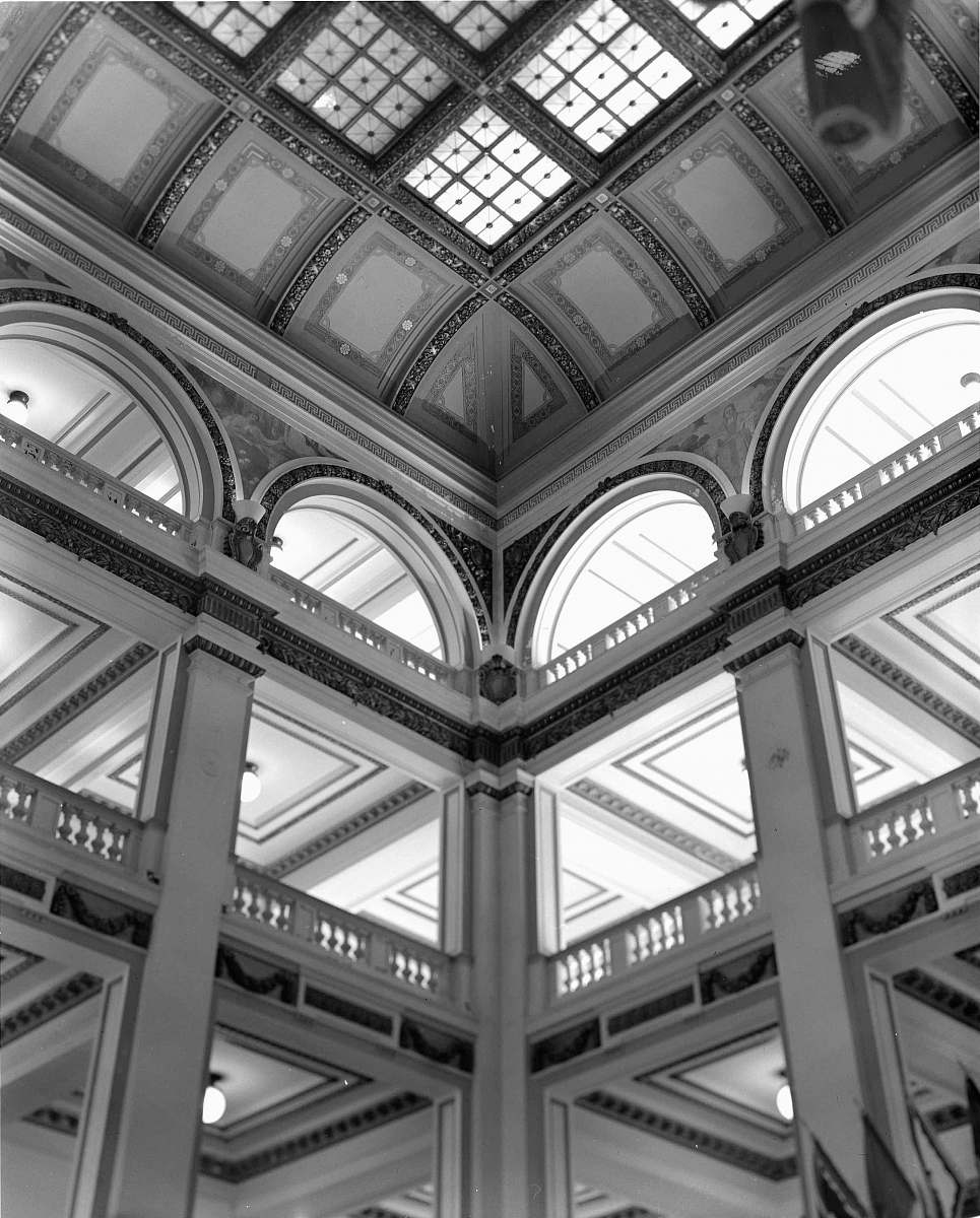 architecture white and gray concrete building interior building
