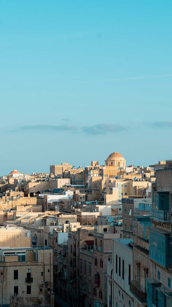 architecture aerial photography of brown concrete buildings during daytime dome