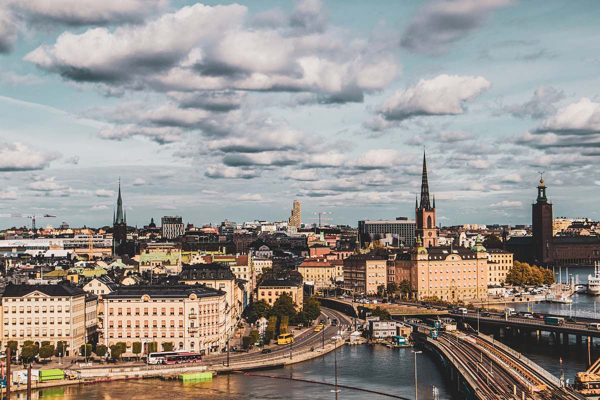 Architecture Aerial Photography Of Buildings Spire Image Free Photo