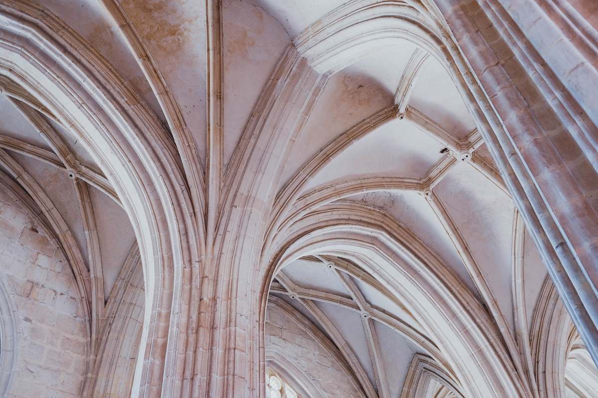 architecture beige building arched