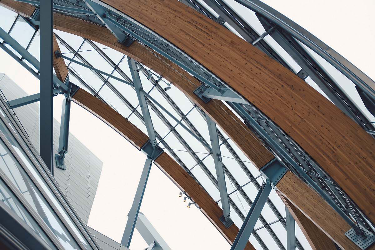 architecture brown and gray high rise building window