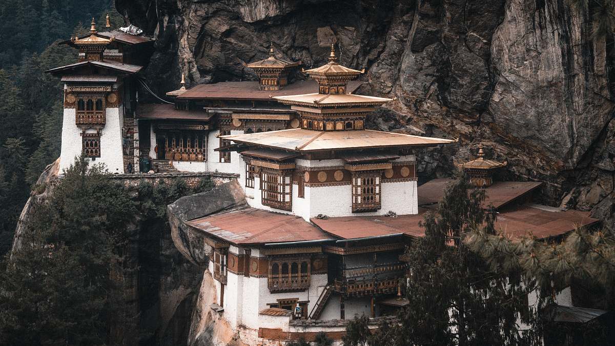 monastery brown and white house housing