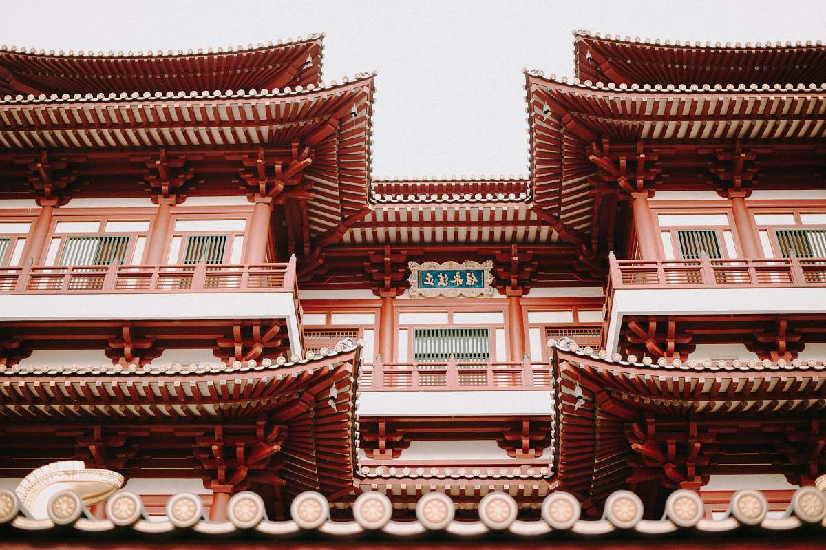 monastery brown building housing