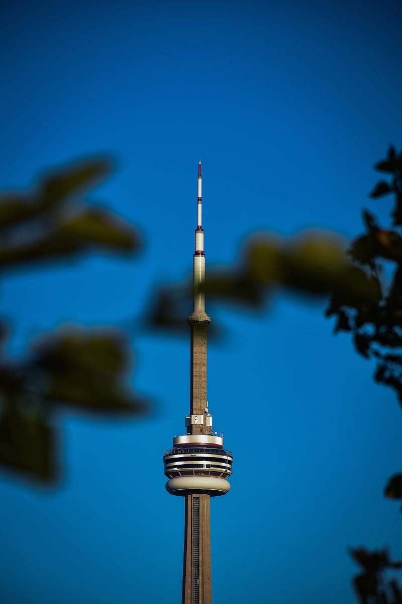 architecture brown communication tower spire