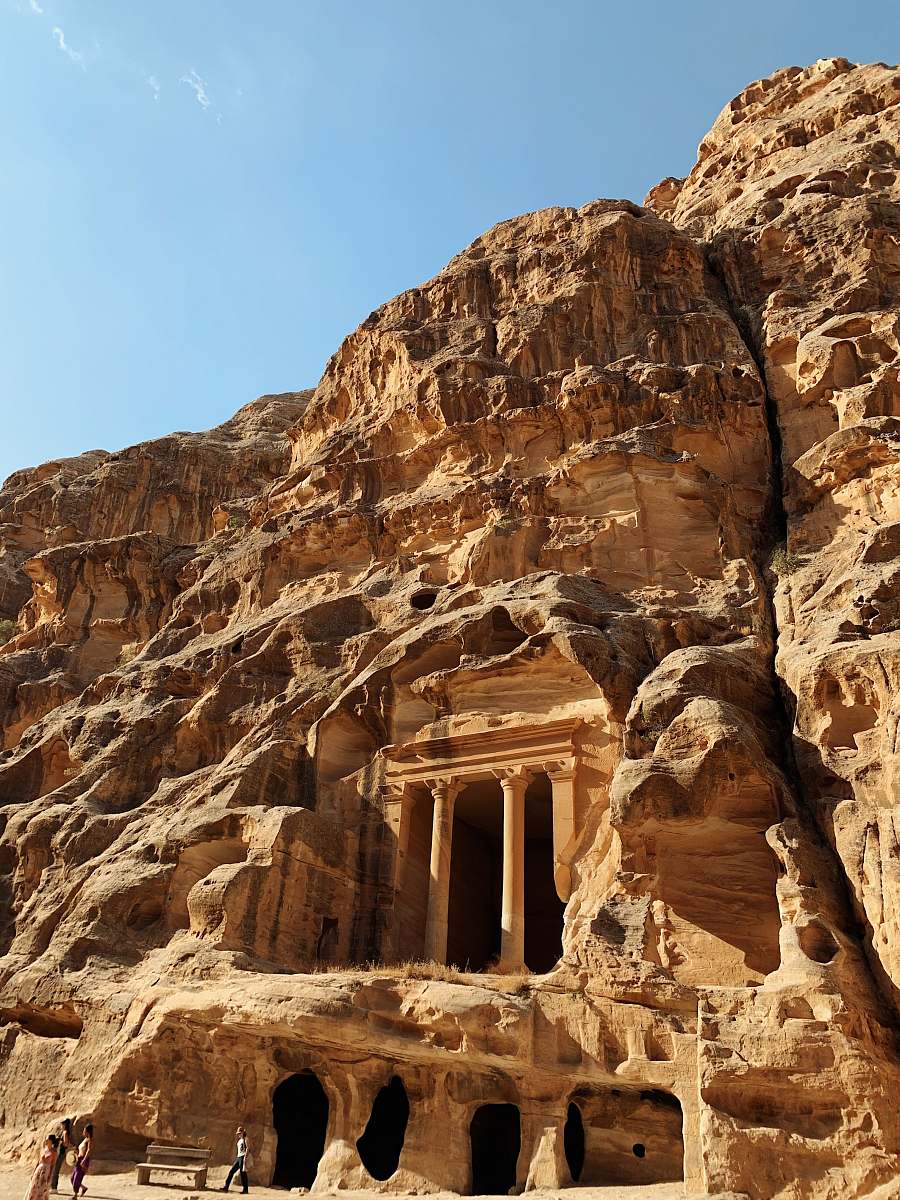 housing brown rock formation monastery