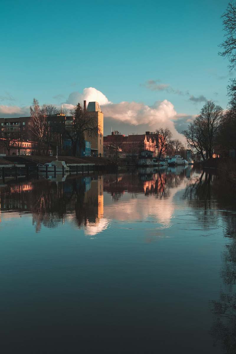 architecture calm body of water during daytime castle