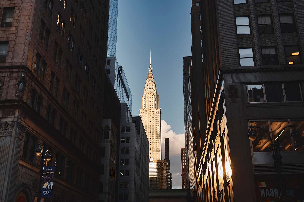 spire Chrysler Building, New York tower