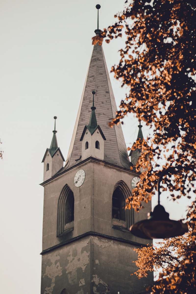 architecture gray concrete cathedral during daytime tower