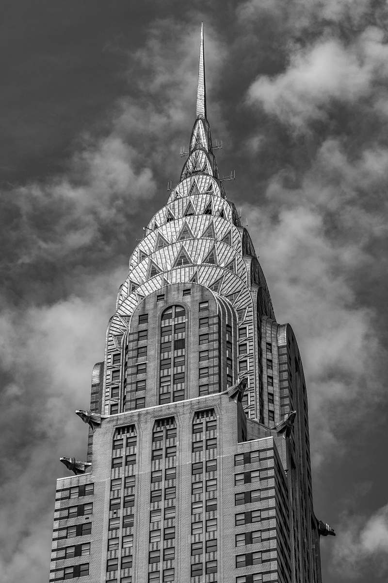 tower low-angle photography of Empire State Building, New York City black-and-white
