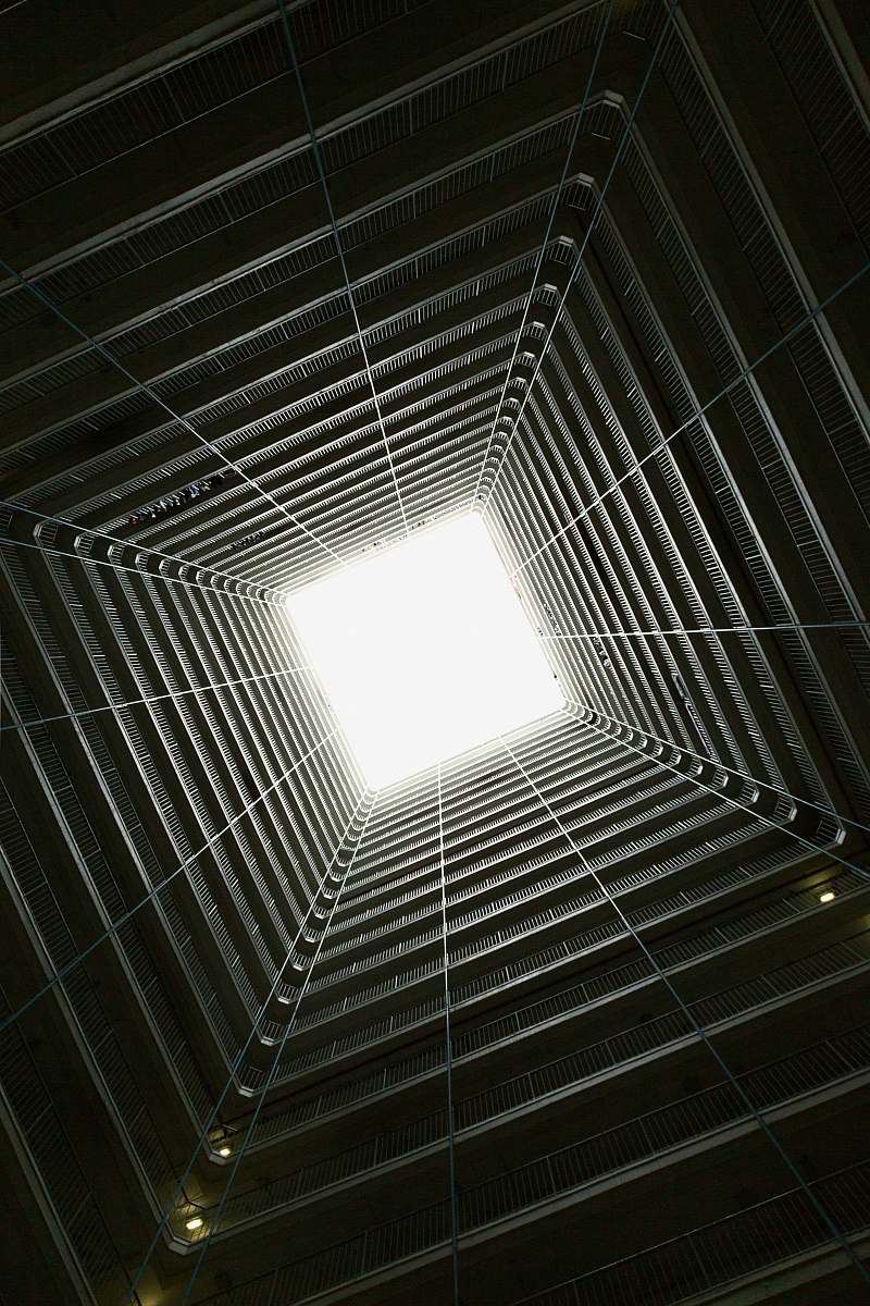 architecture low angle view of high rise building window