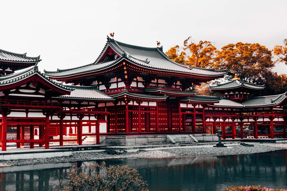 temple red, black, white, and gray pagoda temples pagoda