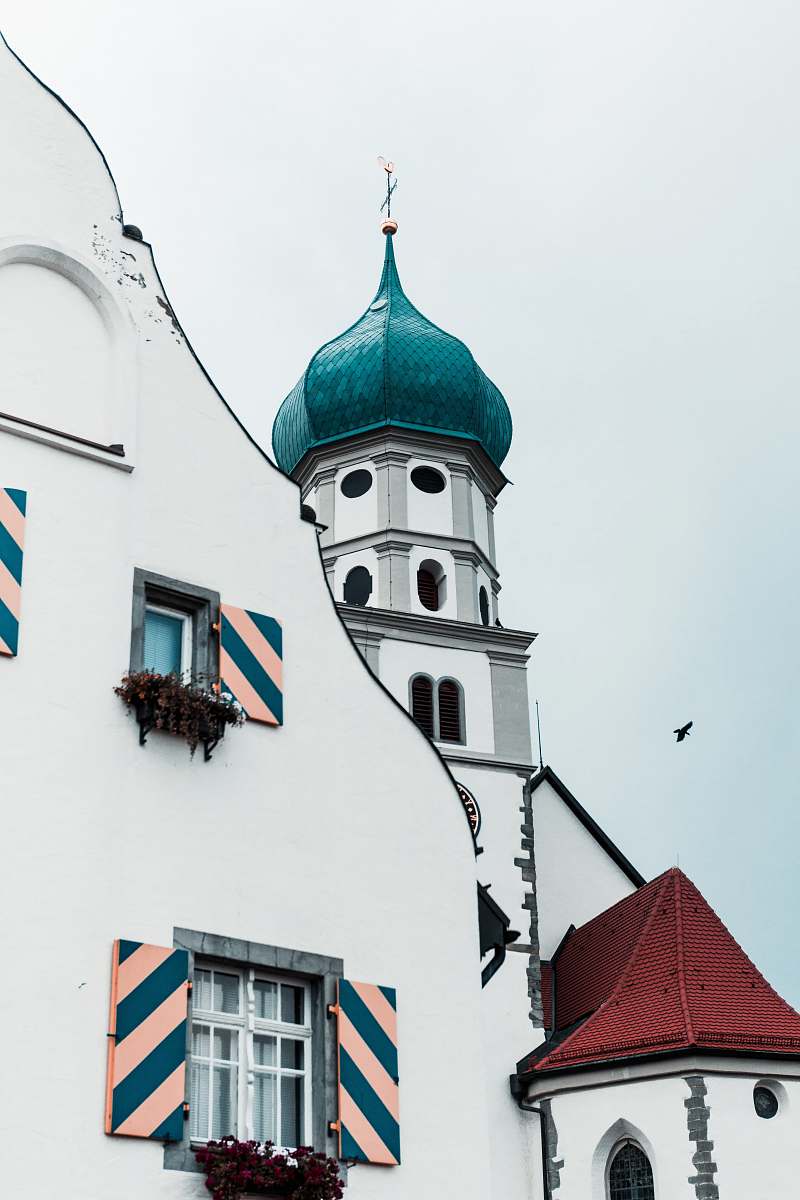 architecture white and green concrete building dome