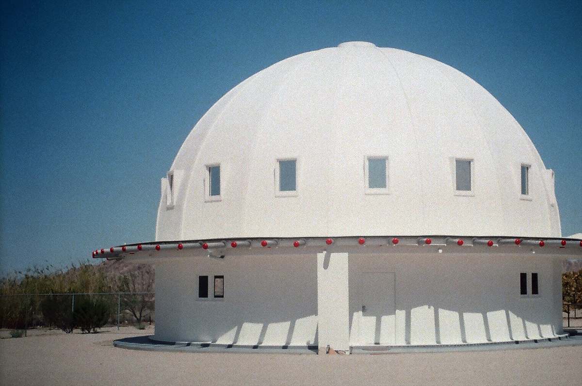 architecture white dome building planetarium