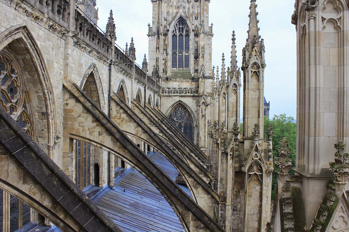 architecture York Minster, York, England cathedral