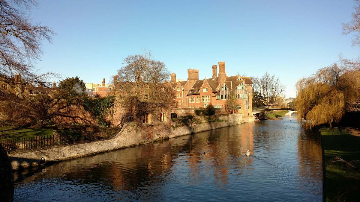 architecture brown brick building along the river building