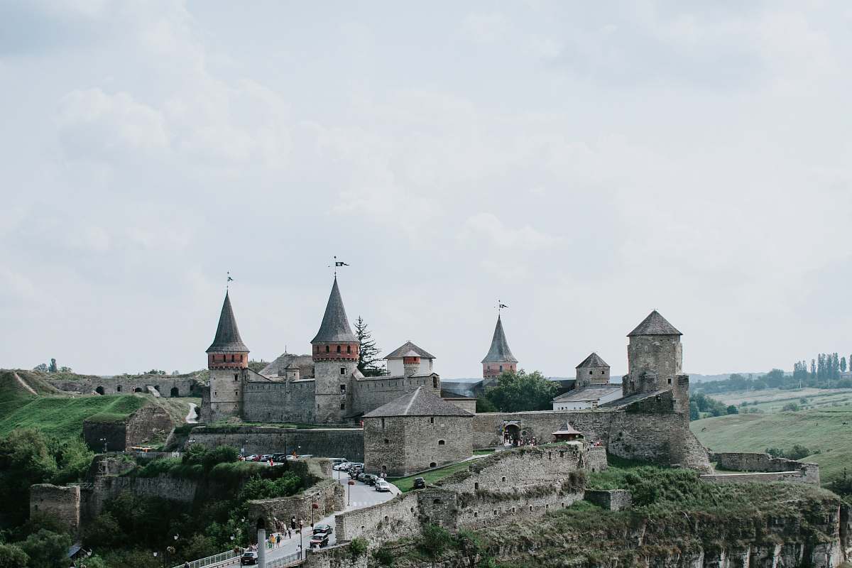tower grey concrete castle steeple