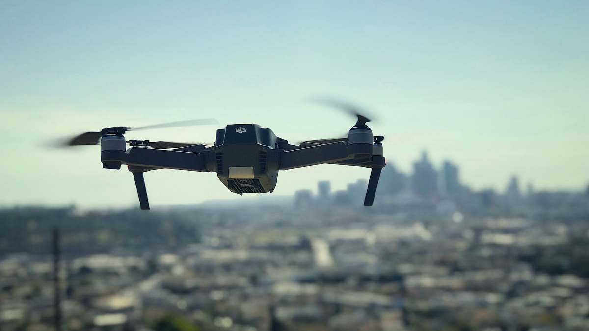 airplane time lapse photography of DJI Mavic Pro los angeles