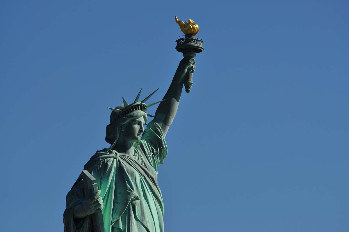 sculpture statue of Liberty architecture