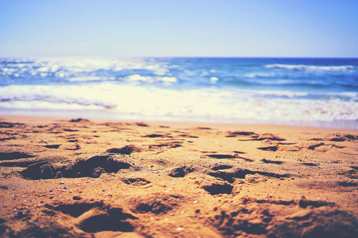 ocean seashores overlooking sea under clear sky during daytime sea