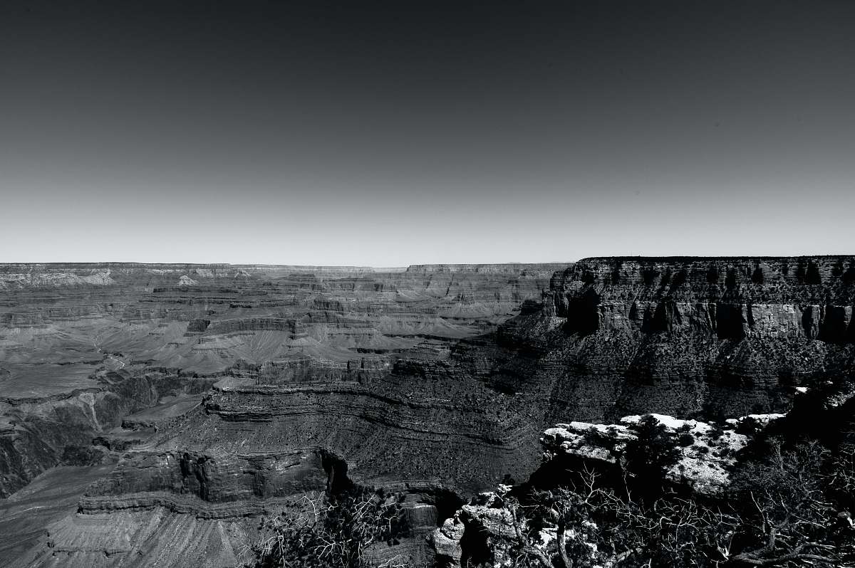 grey birds eye photography of mountain landscape