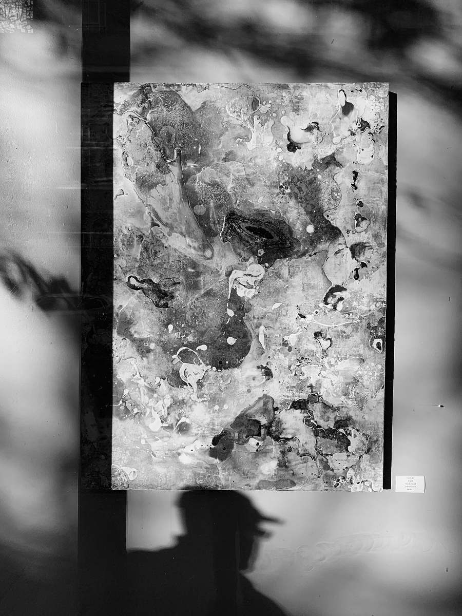 grey gray microorganisms advertisement