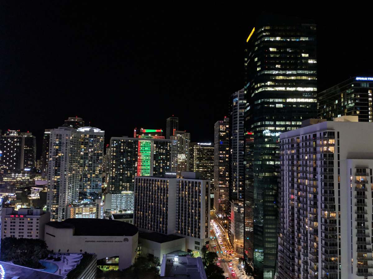 city bird's eye view of city buildings urban