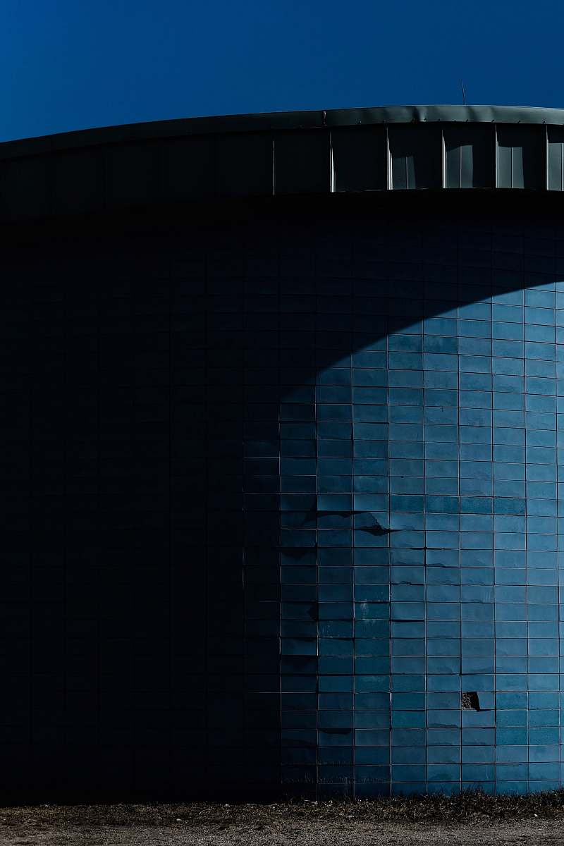 architecture blue structure during daytime plymouth