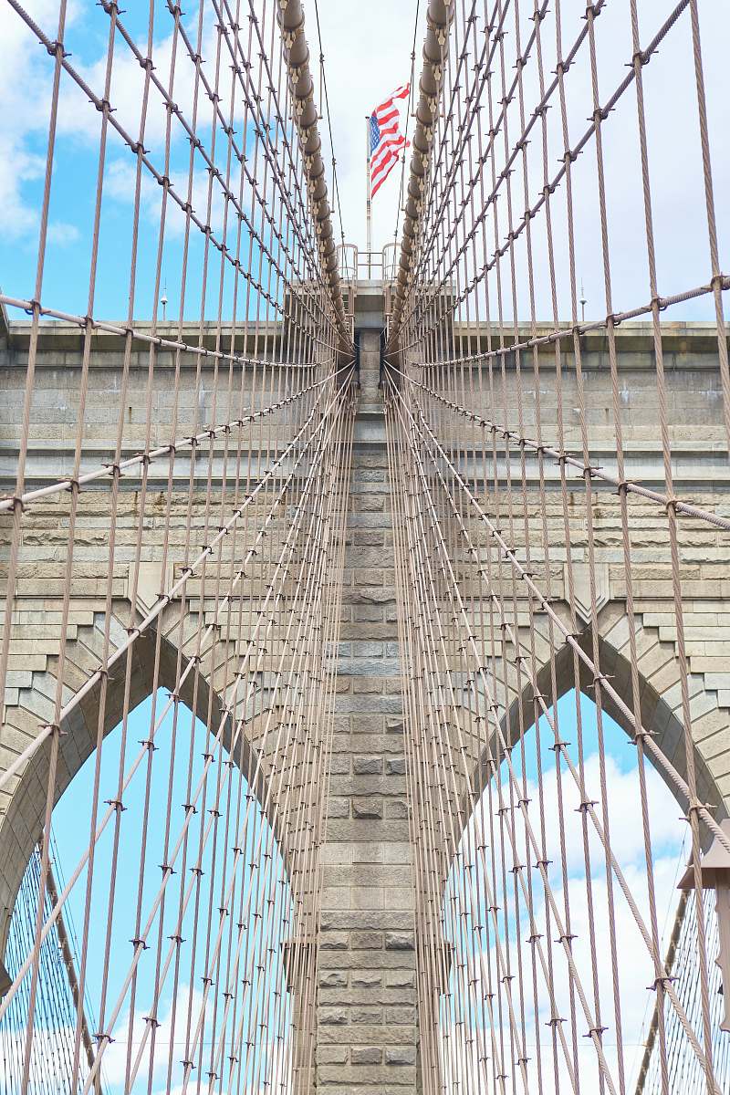 architecture Brooklyn Bridge New York monument