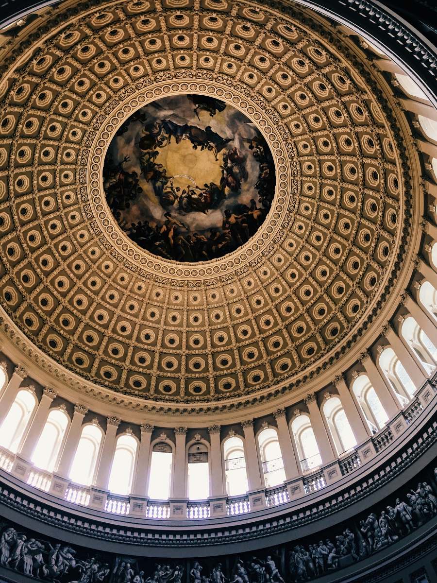 architecture dome building interior dome