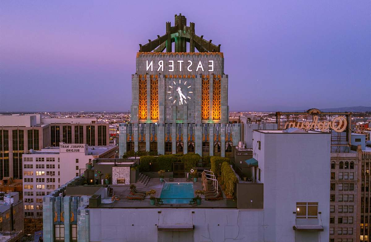 architecture Eastern building clock tower