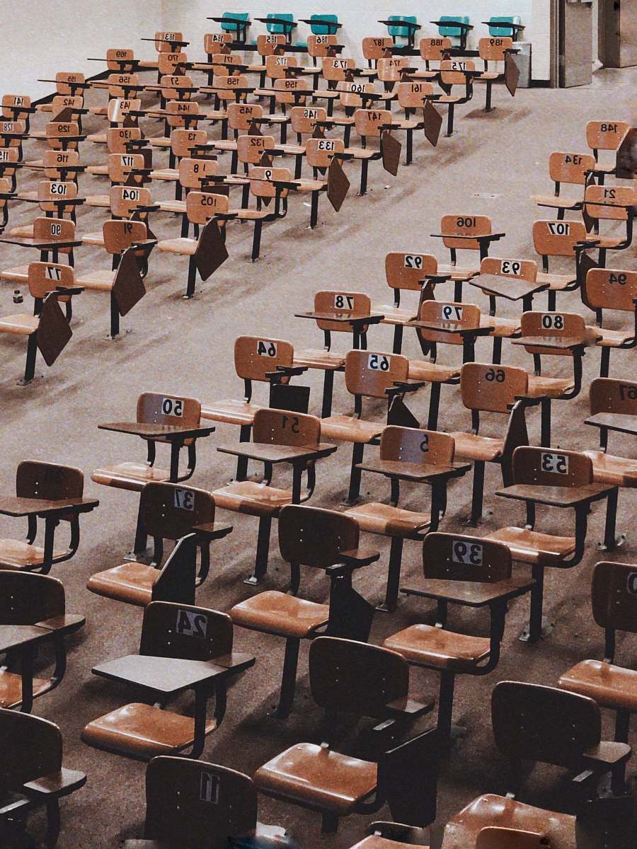 furniture empty chairs wood