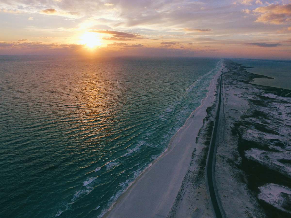 beach body of water gulf breeze