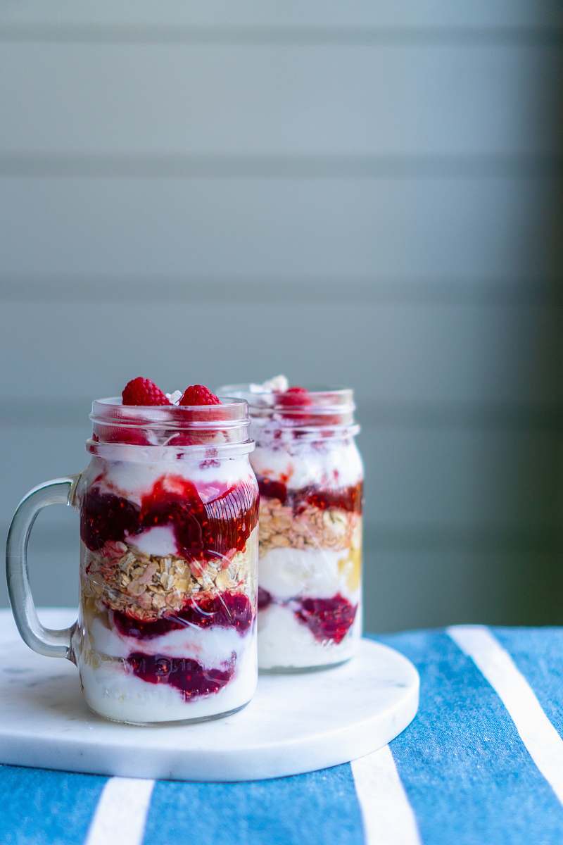 dessert two mason jars of smoothies san antonio