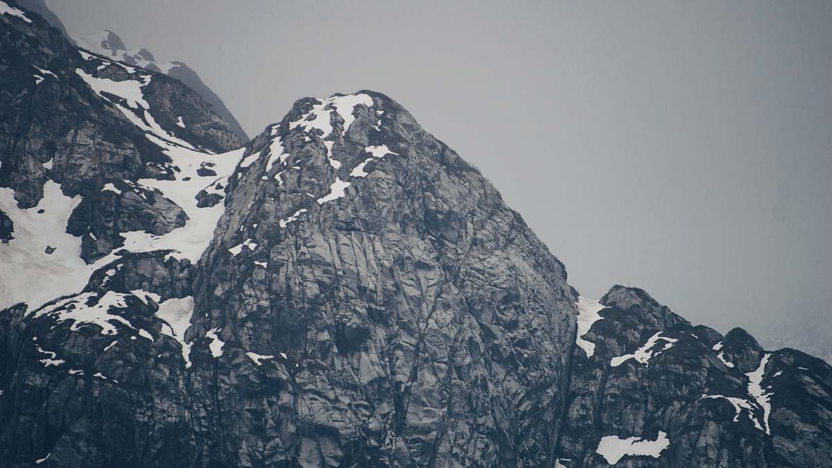 outdoors snow covered mountains nature