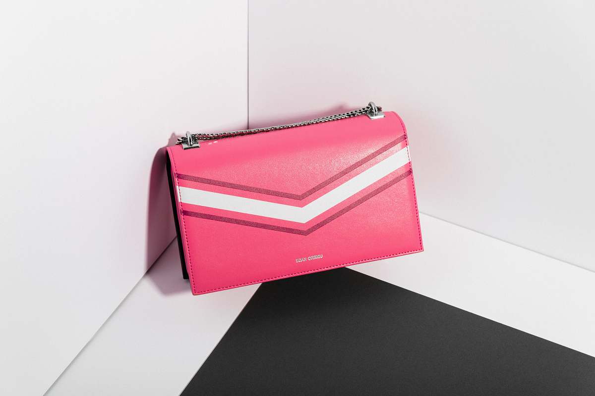 accessories pink leahter long wallet accessory
