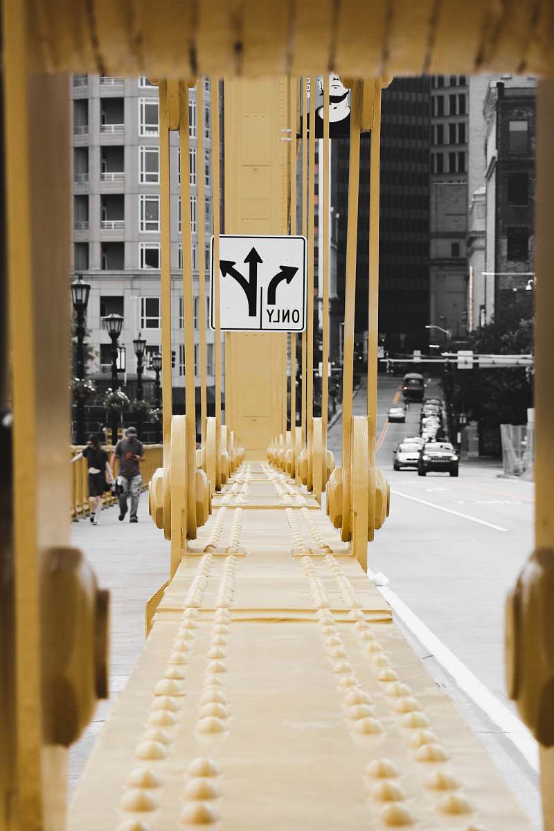 person brown pathway during daytime people