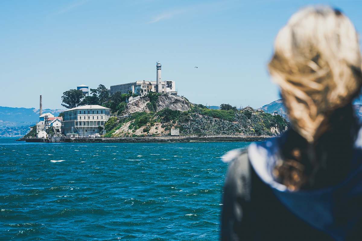 people person looking at island person