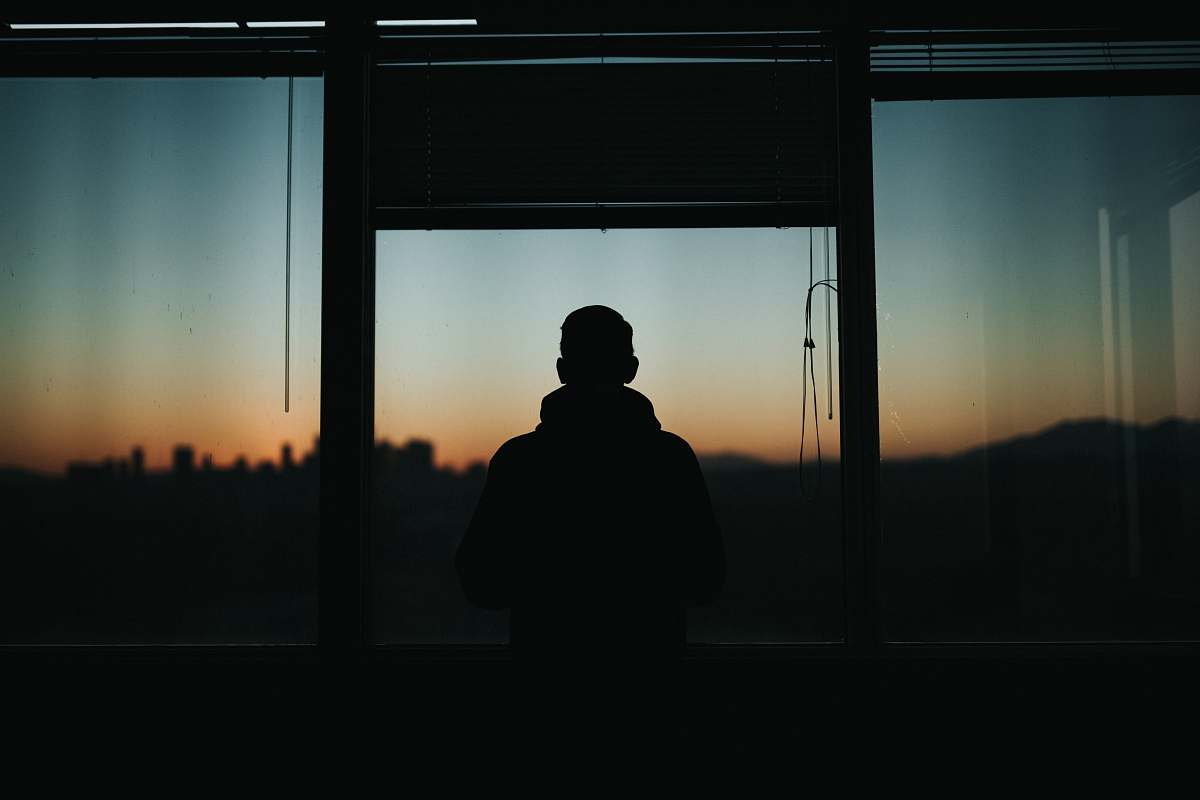 person silhouette photography of person people