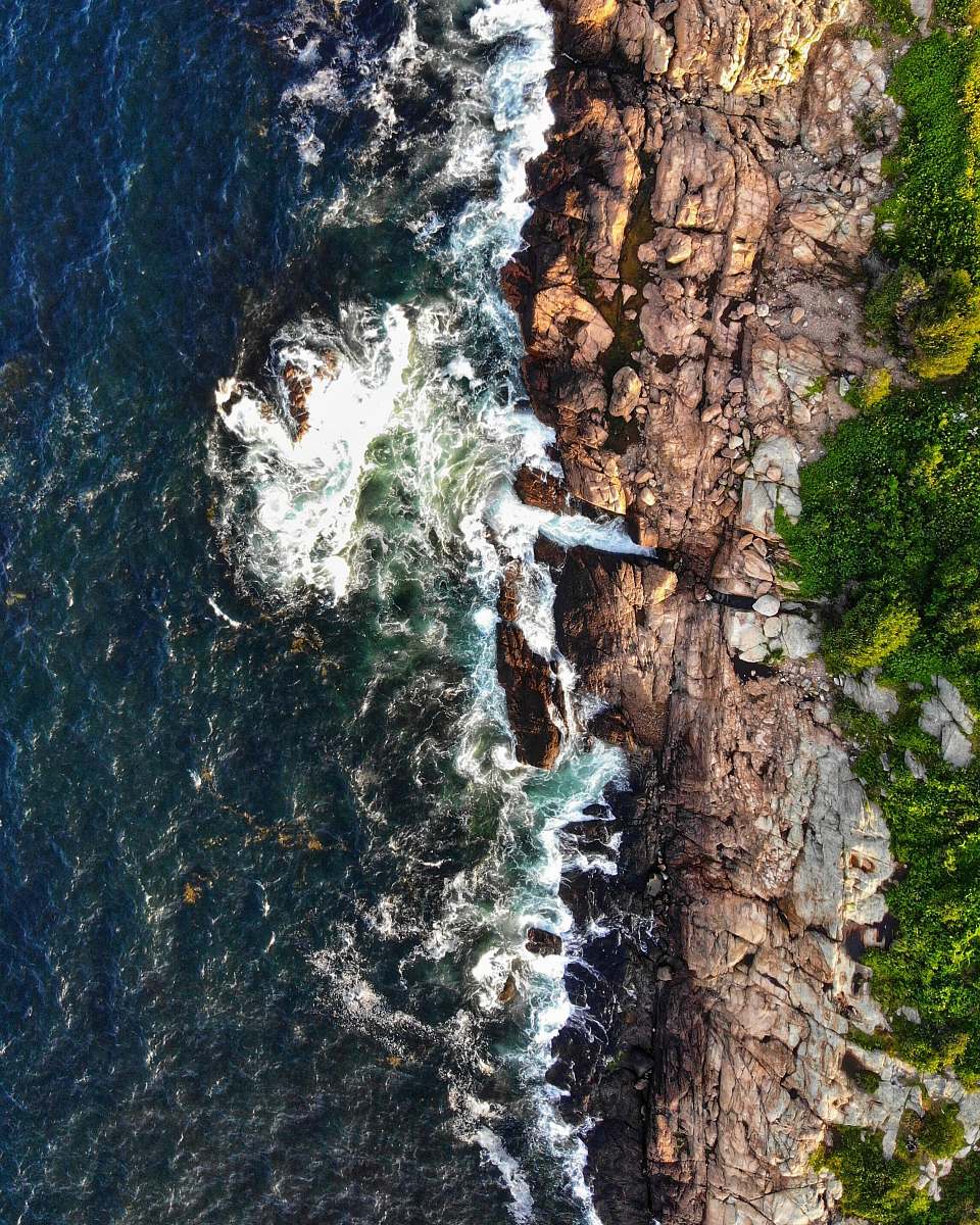 outdoors aerial view of sea adventure