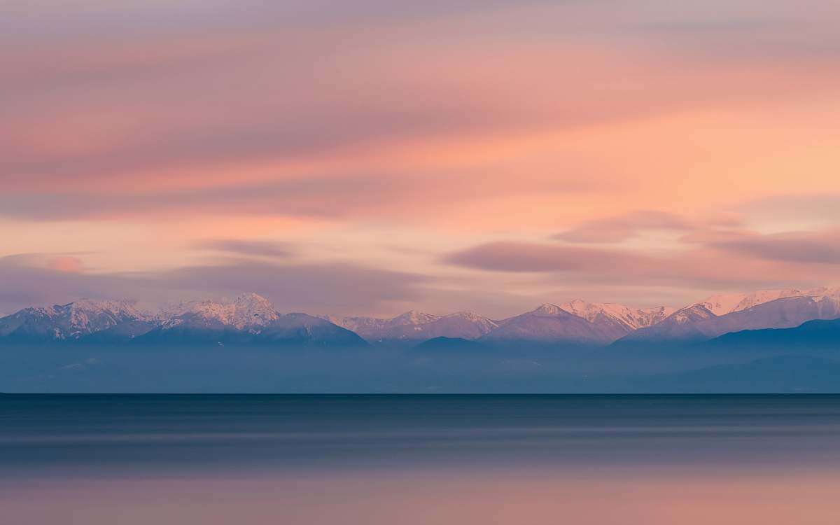 sky body of water with golden time sunrise